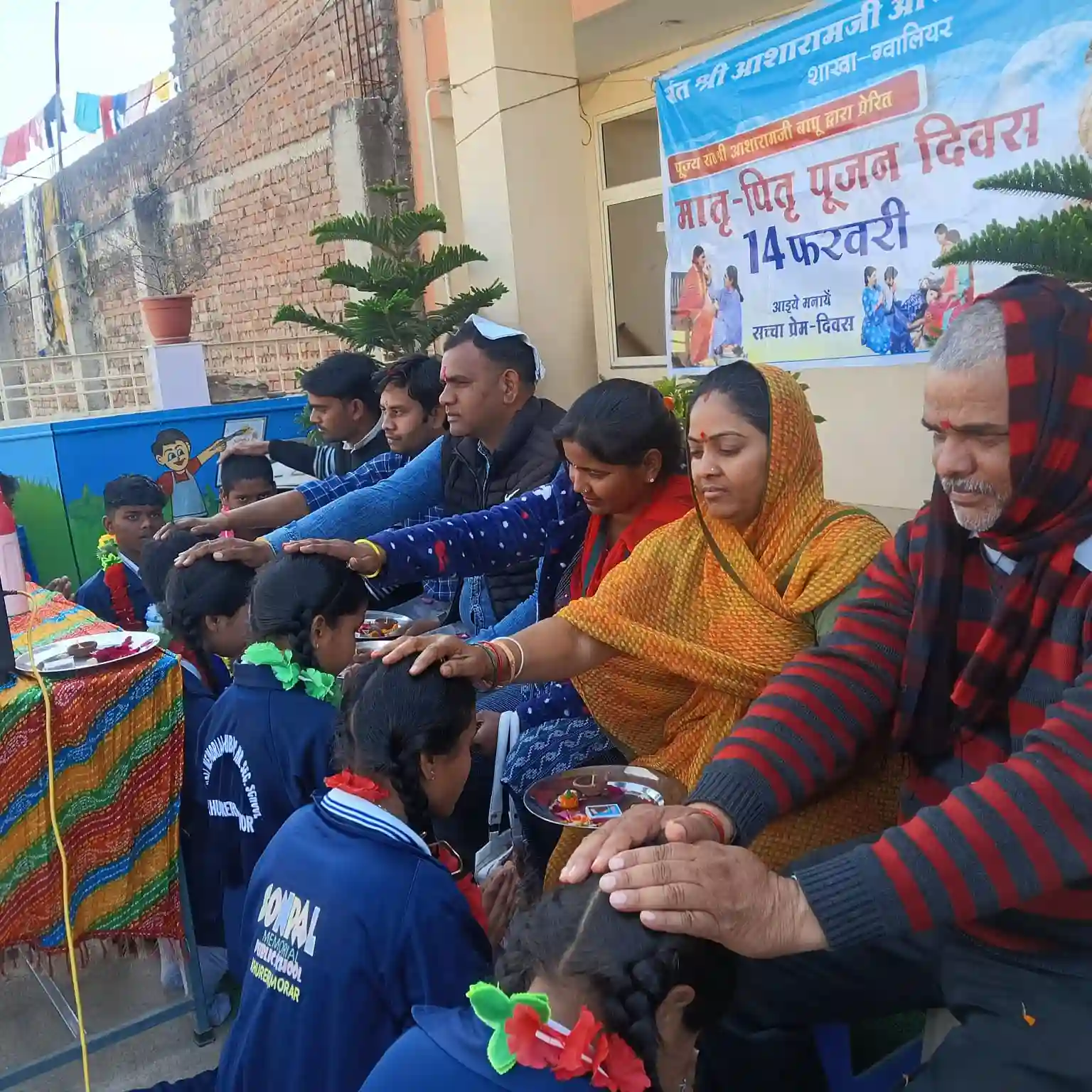 Parents Worship Day Gwalior KES School